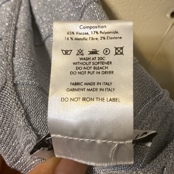 IOANNES
Ioannes Serpent One-Shoulder Metallic Ribbed-Knit Dress - Picture 8 of 8